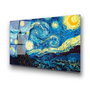 Wallity Cuadro Decorativo Noche estrellada de Van Gogh 70 x 100 cm